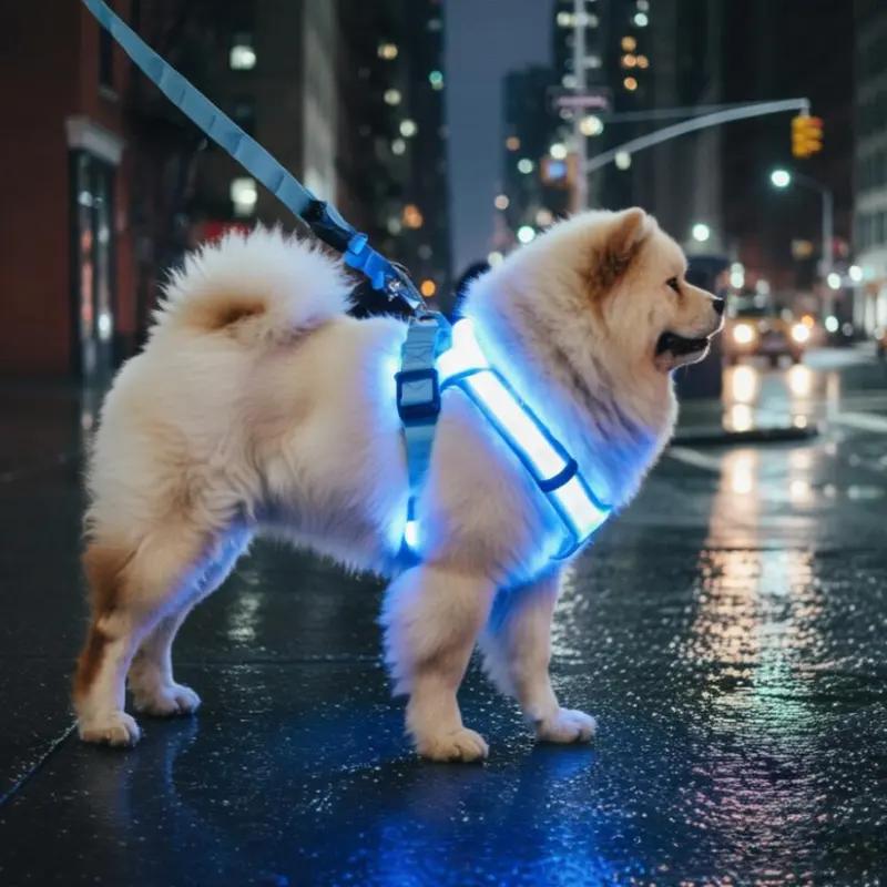night safety LED dog harness