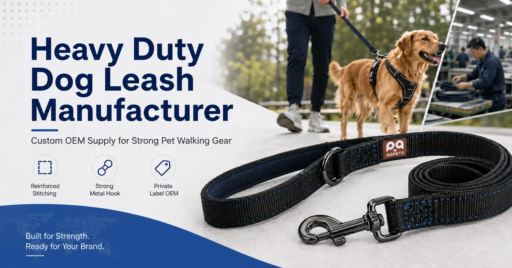 Heavy Duty Dog Leash Manufacturer: How Pet Brands Source Strong and Reliable Leashes
