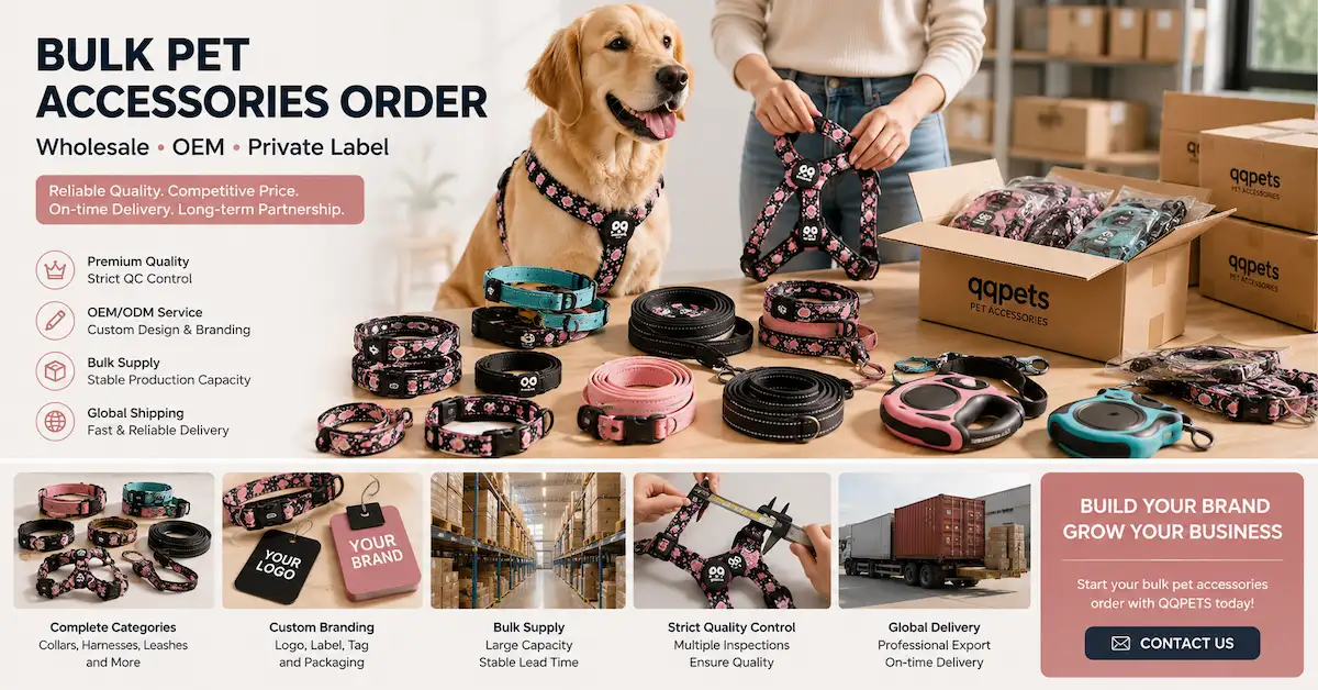 bulk pet accessories order